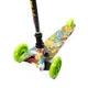 Самокат дитячий триколісний ITRIKE MINI BB 3-013-4-F-WP13 з колесами, що світяться, Салатовий 4568536 - зображення 4