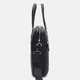 Мужская кожаная сумка Borsa Leather K16613-1-black 4422644 - изображение 4