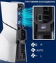 Кулер охолоджувач для консолі Playstation 5 Slim , вентилятор портативний Honcam для Sony PS5 з підсвіткою та USB чорний - зображення 5