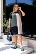Сукня льон Lenato Balestra чорний з оливою 50-52 - изображение 2
