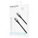 Кабель Proove ReGen Silicone Type-C to Lightning (3A. 1M) Black - зображення 3