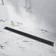 Трап для душа Qtap Taurus FA700MBLA с сухим затвором из нержавеющей стали 70 см Черный - изображение 2