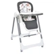 Стульчик для кормления качель 2в1BAMBI M 5897 Gray серый для детей от рождения - изображение 1