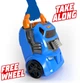 Портативный трек-контейнер Hot Wheels с 4 равносторонними дорожками (HWCC14) - изображение 6