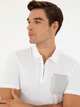 Поло длинное мужское Pierre Cardin G021SZ011-000-2047304(beyaz) XXL Белое (8683857791479) - изображение 7