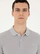 Поло длинное мужское Pierre Cardin G021SZ011-000-2072865(acik gri) L Серое (8683857791844) - изображение 7