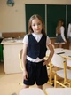 Детский классический жилет для девочки Bembi JL54 -800 128 см Синий (40054025743.800) - изображение 3