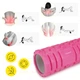 Массажный ролик Cornix EVA 45 x 14 см (валик, роллер) XR-0043 Pink - изображение 2
