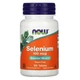 Селен 100 мкг Now Foods Selenium для иммунитета, зрения, детокса и щитовидной железы 100 таблеток - изображение 1