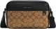Сумка кросс-боди мужская кожаная Coach Graham In Signature Canvas Коричневая - изображение 1