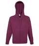 Толстовка мужская Fruit of the Loom Lightweight hooded sweat jacket XL Бордовый (062144041XL) - изображение 1
