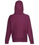 Толстовка мужская Fruit of the Loom Lightweight hooded sweat jacket XL Бордовый (062144041XL) - изображение 2