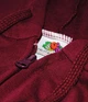 Толстовка мужская Fruit of the Loom Lightweight hooded sweat jacket XL Бордовый (062144041XL) - изображение 3