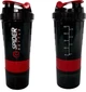Шейкер спортивный с 2 контейнерами EasyFit Spider EF-7200-R Красный (56103064) - изображение 2
