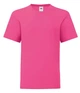 Футболка Fruit of the loom Kids Iconic T 128 см Малиновий (61-023-0) - зображення 1