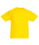 Футболка детская Fruit of the Loom Valueweight kids 116 см Ярко-желтый (0610330K2116) - изображение 1