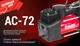Автомобильный компрессор Штурмовик АС-72 150psi 25Amp 90л 2цил шл5м клеми насос для подкачки шин V00209 - изображение 2