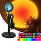 Лампа захід сонця Atmosphere Sunset Lamp, проекційна лампа (1010605-Black) - зображення 2