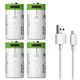 Аккумулятор CR2 3.7V с разъемом TYPE-C 300 mAh цена за блистер - 4 штуки + кабель TYPE-C - изображение 2