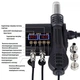 Паяльна станція JCD 8898 750W 2 в 1 (паяльник + термофен) - зображення 4