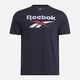 Футболка бавовняна чоловіча Reebok Identity Big Logo Tee 100071176 XL Темно-синя (4066763461164) - зображення 1