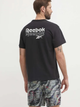 Футболка бавовняна чоловіча Reebok Ri Brand Proud Gfx Ss Tee 100076383 2XL Чорна (1200143336502) - зображення 2