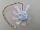 Вентилятор Everflow для відеокарти ASUS 3-pin R128015SH (R128015BH R128015SU FD8015U12D R128015BU FD8015U12S) (№25) - зображення 2