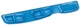 Подкладка под запястья для клавиатуры Fellowes Health-V Crystal 46.6 x 8.6 см Blue (FELFERGWPADKEYBHB) - изображение 1