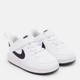 Детские кеды для мальчика Nike Court Borough Low Recraft (Td) DV5458-104 27 (10C) White/Black (196968174553) - изображение 2