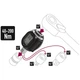 Цифpoвий динaмoмeтpичний aдaптep двocтopoнньoї дії 1/2" 40-200Nm ROCKFORCE RF-MT-1-240 - зображення 3