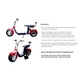 Электроскутер Citycoco Long 1500W, 60V12Ah, Green - изображение 3