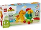 Дитячий конструктор LEGO DUPLO My First Поїзд тварин 19 шт. деталей від 1.5 років (10412) - зображення 1