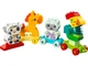 Дитячий конструктор LEGO DUPLO My First Поїзд тварин 19 шт. деталей від 1.5 років (10412) - зображення 3