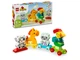 Дитячий конструктор LEGO DUPLO My First Поїзд тварин 19 шт. деталей від 1.5 років (10412) - зображення 5