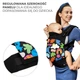 Эргономичная переноска Kinderkraft Huggy Happy shapes, 5902533925537 - изображение 7