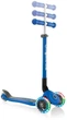 Дитячий 3-колісний самокат Globber Primo Foldable Lights Navy Blue, 432-100-3 - зображення 2