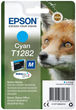 Картридж Epson T1282 3.5 мл Cyan (C13T12824022) - зображення 1