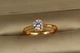 Кольцо Xuping Jewelry верность 6 мм р 18 золотистое - изображение 1