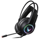 Навушники дротові ігрові VARR Gaming RGB Headset USB 3.5 Black (VH8030) - зображення 1