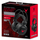 Słuchawki przewodowe gamingowe VARR Gaming LED Backlight Headset USB 3.5 Black (VH6020B) - obraz 2