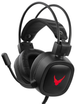 Słuchawki przewodowe gamingowe VARR Gaming LED Backlight Headset USB 3.5 Black (VH6020B) - obraz 1