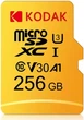 Карта памяти MicroSD (microSDXC) 256Gb KODAK + адаптер - изображение 1