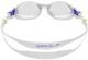 Очки для плавания Speedo BIOFUSE 2.0 JU (8-00336315947) прозрачный, синий Унисекс OSFM (5059937426822) - изображение 3