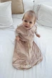 Детский утяжеленный спальный мешок LULLABOO L 104 см 12-24 месяца Бежевый - изображение 1