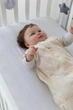 Дитячий обважений спальник LULLABOO М 92 см 9-18 місяців Молочний - зображення 2