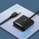 Адаптер UGREEN CM257 USB-A 3.0 to 3.5''/2.5" SATA Adapter Cable Black (60561) - изображение 5