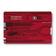 Нож Victorinox SwissCard Transparent Red Blister (0.7100.TB1) - изображение 2