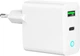 Сетевое зарядное устройство Gembird PD 20W USB-А + Type-C (TA-UC-PDQC20L-W-01) - изображение 5
