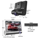 Видеорегистратор с 3 камерами Car DVR WDR Clefers - FullHD 1080P - Экран 4" - Ночной режим, Парковка, Стабилизация (509850х3) - изображение 7