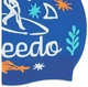 Шапка для плавания Speedo SLOGAN PRT CAP JU/JF/JM (8-0838616700) синий, белый OSFM (5059937567389) - изображение 3